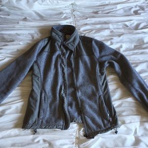 Grey fuzzy jacket